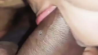 Cum-Hungry Indian Tv Model Gives A Blowjob To A Lucky Director