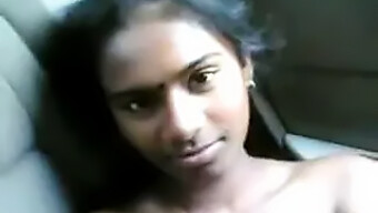 Indian Girl With Big Nipples In Car: Ateena'S Amateur Video