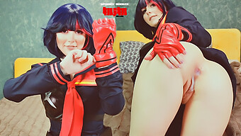 Ryuko Matoi ได้รับการเย็ดหน้าและรูตูดใหญ่