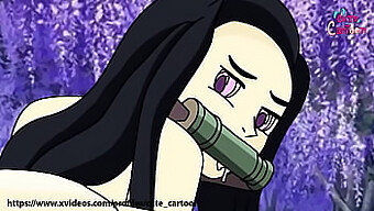 Nezuko En Tanjiro Hebben Een Erotische Ontmoeting In Demon Slayer Hentai.