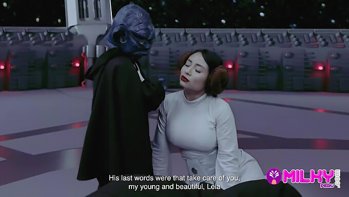 In This Parody Of Star Wars, The Wise Master Yoda Surprises Everyone By Having An Intense Sexual Encounter With The Stunning Princess Leia.