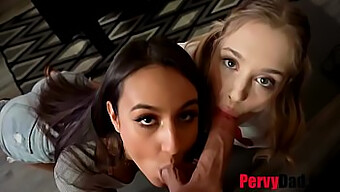 Boquete Teen E Ação De Ménage À Trois Com Anastasia Knight E Eliza Ibarra Em 18+