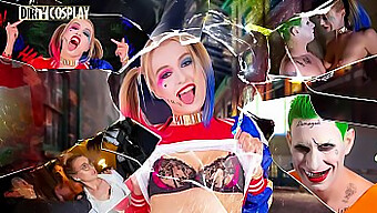 Mistress Harley E O Pau Grande Do Mister J. Em Um Vídeo Pornô Cosplay Sujo