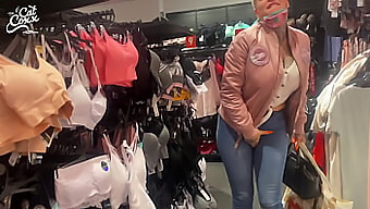 Big Boobed Milf Gets Her Pussy Filled By A Sex Toy In Public