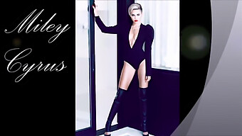 La Milf Plantureuse Miley Cyrus Se Fait Baiser En Collants